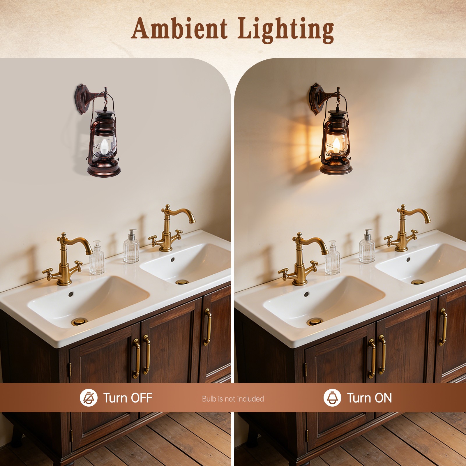 Lantern Shape Retro Wall Light,for Hallway Stairwell Bar Cafe 220V 3W