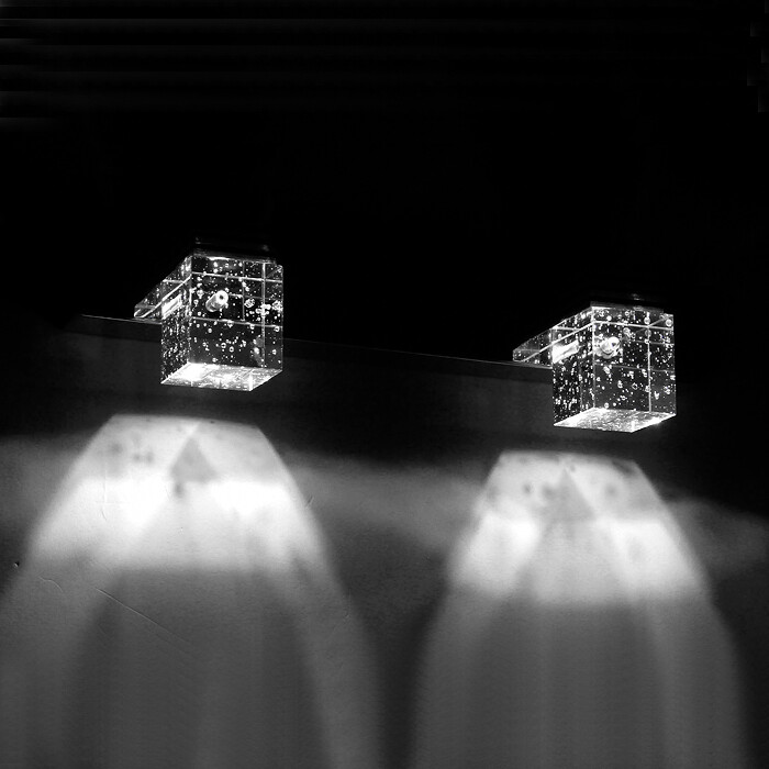 6W LED SMD K9 Crystal Vanity Wall Lamp Bath Mirror Front Light Fixture Toilet