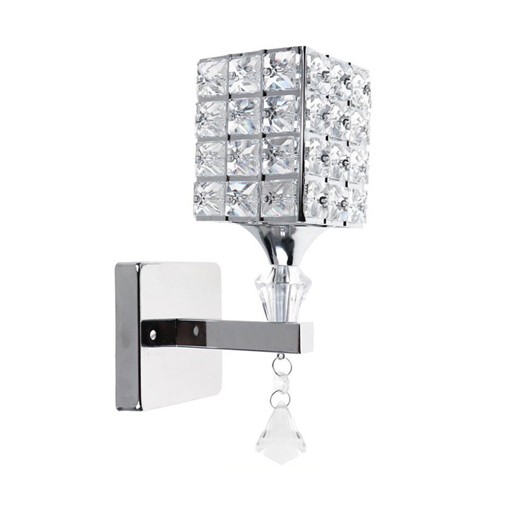 Wall Lamp Crystal Pendant Wall Light for Bedroom Bedside Light Indoor Lighting
