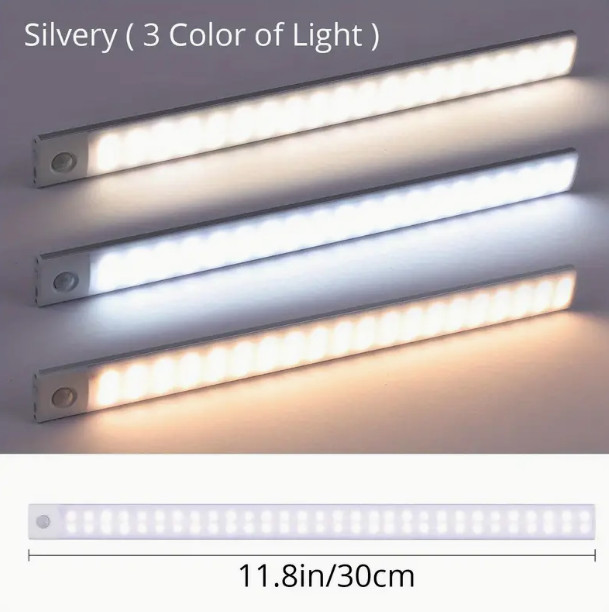 1 Piece Motion Sensor LED Cabinet Light (3.9in TO 15.7in)