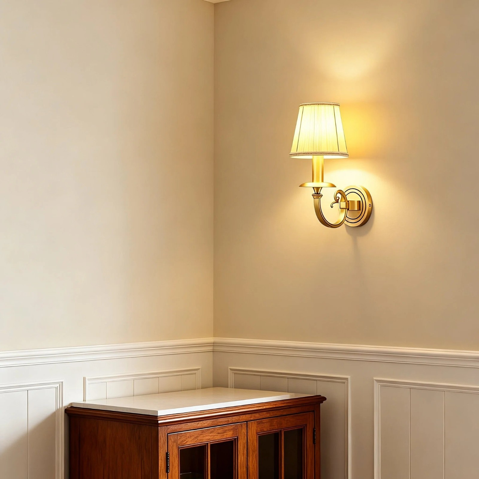 Wall Lights Brass Polished Lamps Wall Solid Finish With White Flax Fa Bedroom