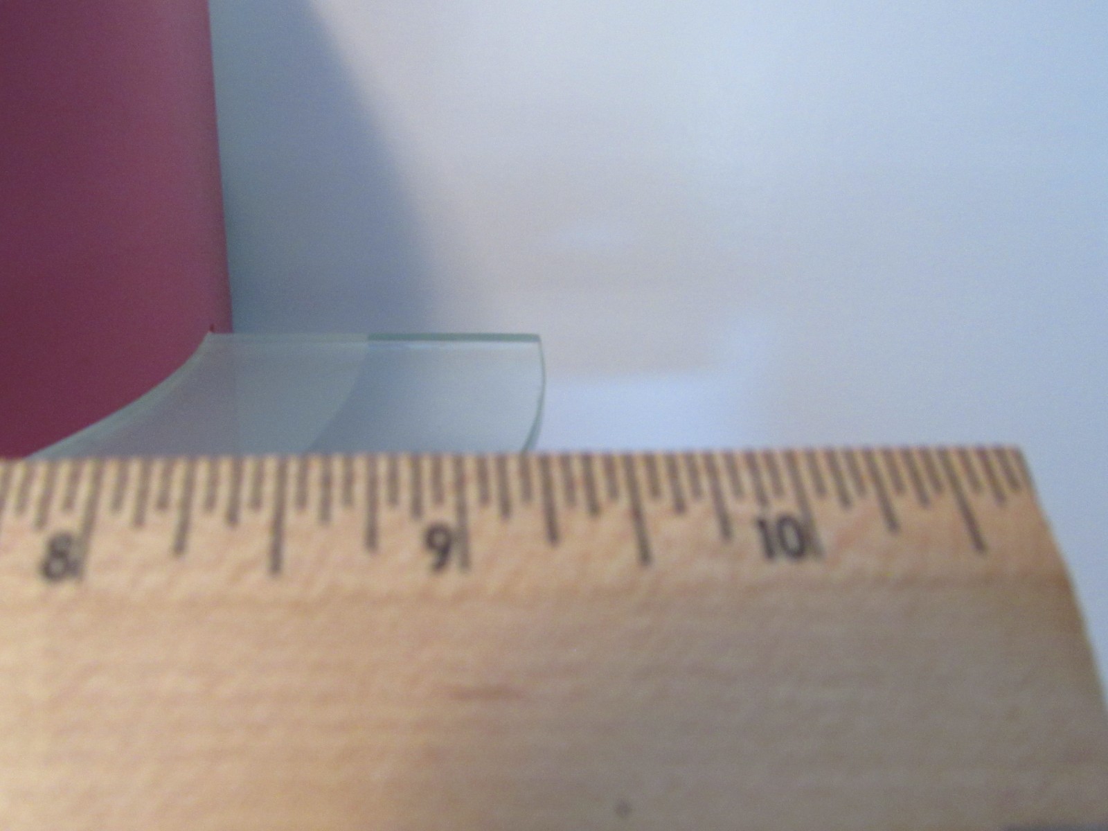Vintage 90s Pink IKEA Drittel Style Glass Light Art Deco Wall Sconce Lamp