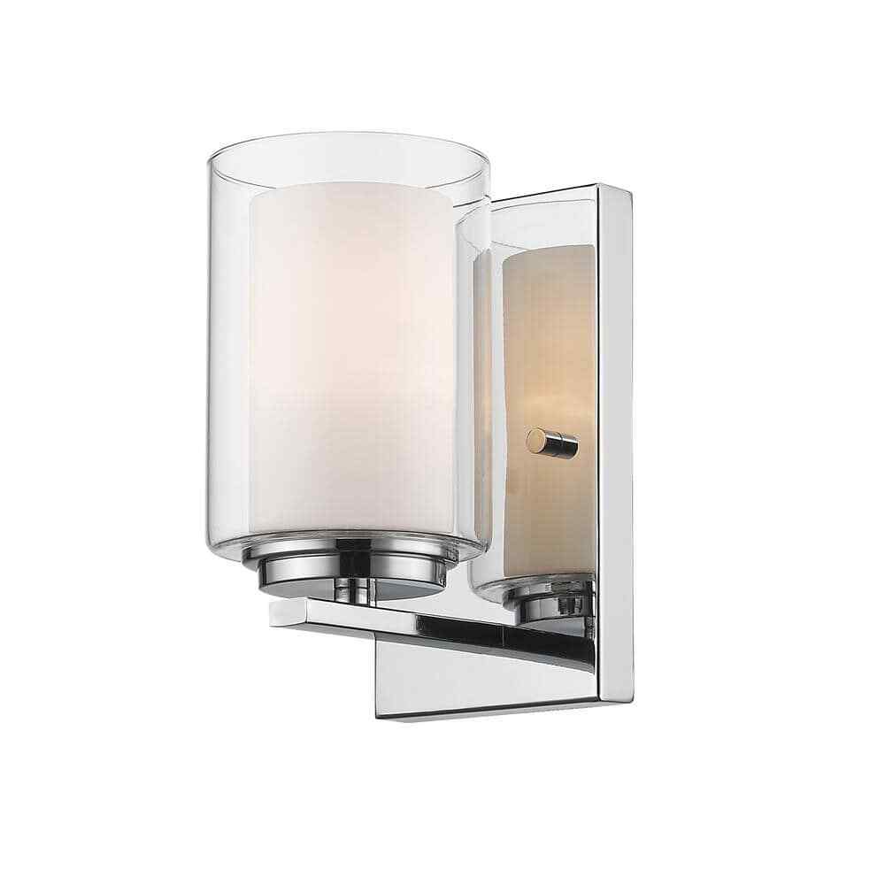 Z-Lite Willow 4.5 in. Chrome Wall Sconce