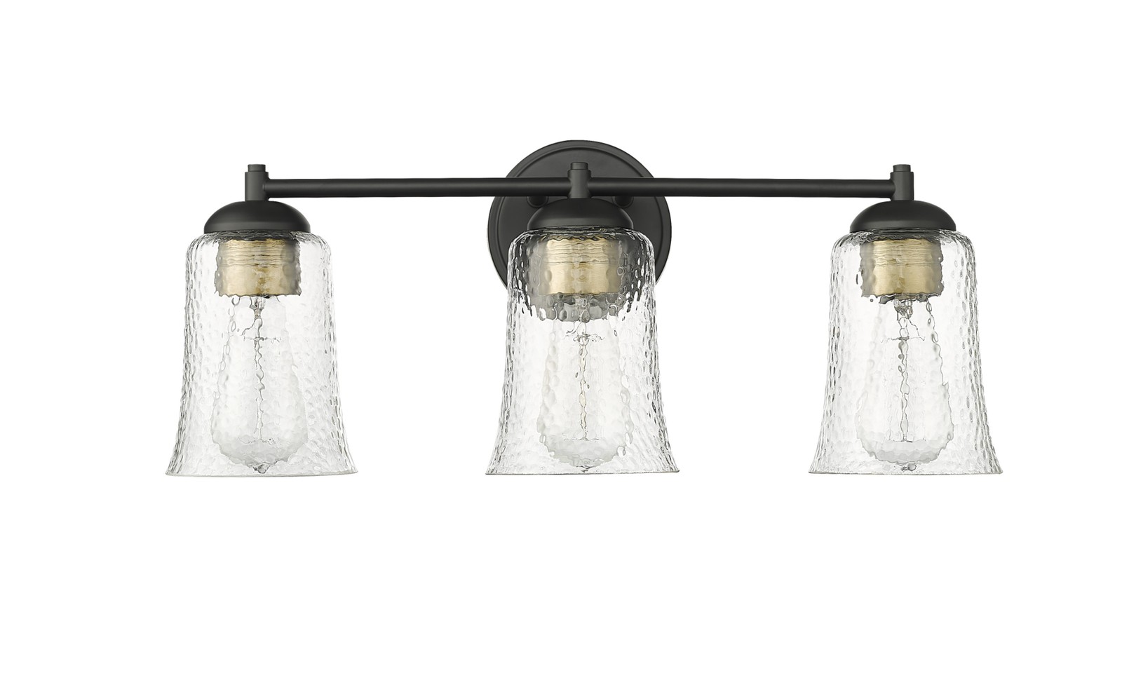 Millennium Lighting 10103 Abilene 3 Light 22″W Vanity Light – Black