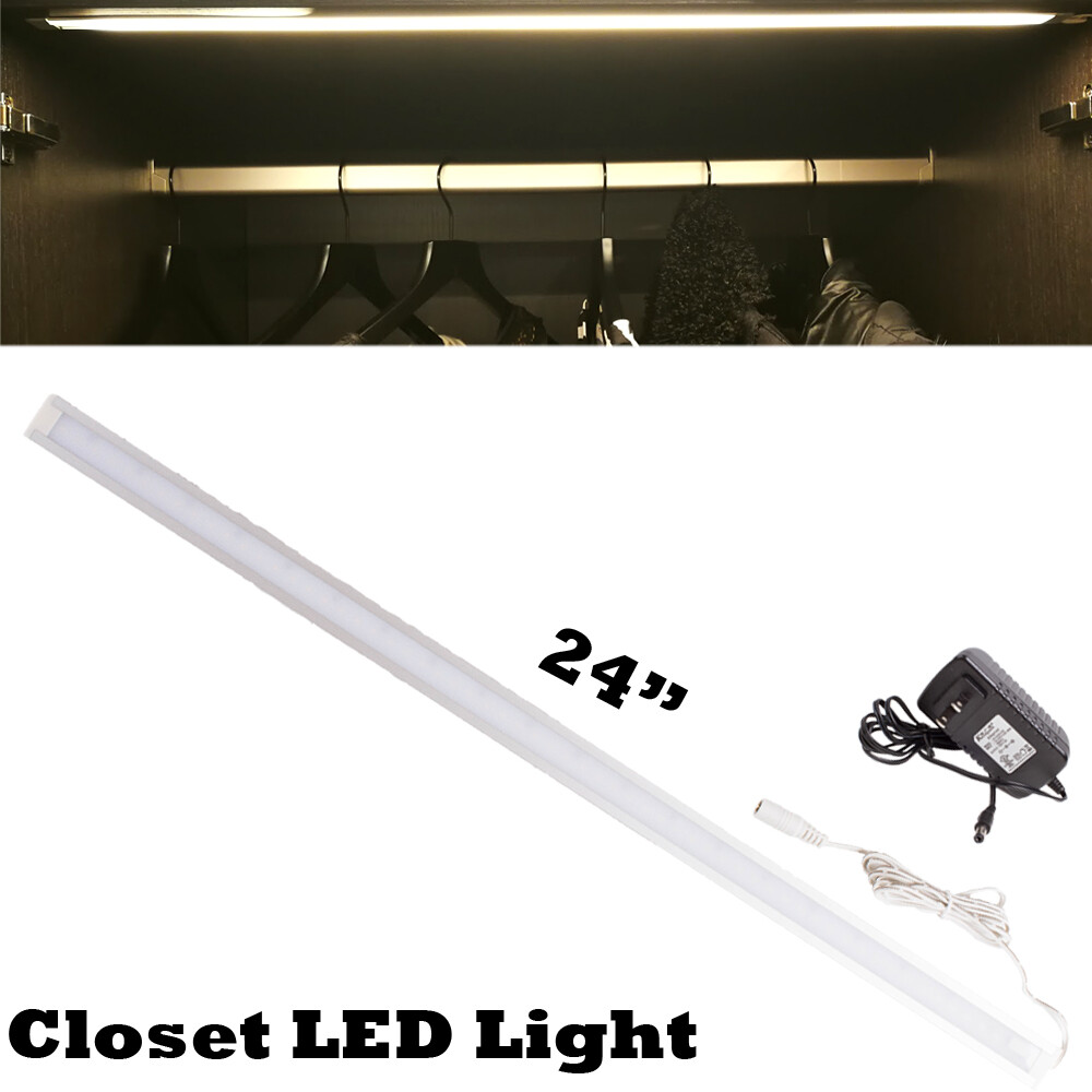 Under cabinet LED Light 24 inches + Touch On Off Switch Builtin+ UL Power Supply