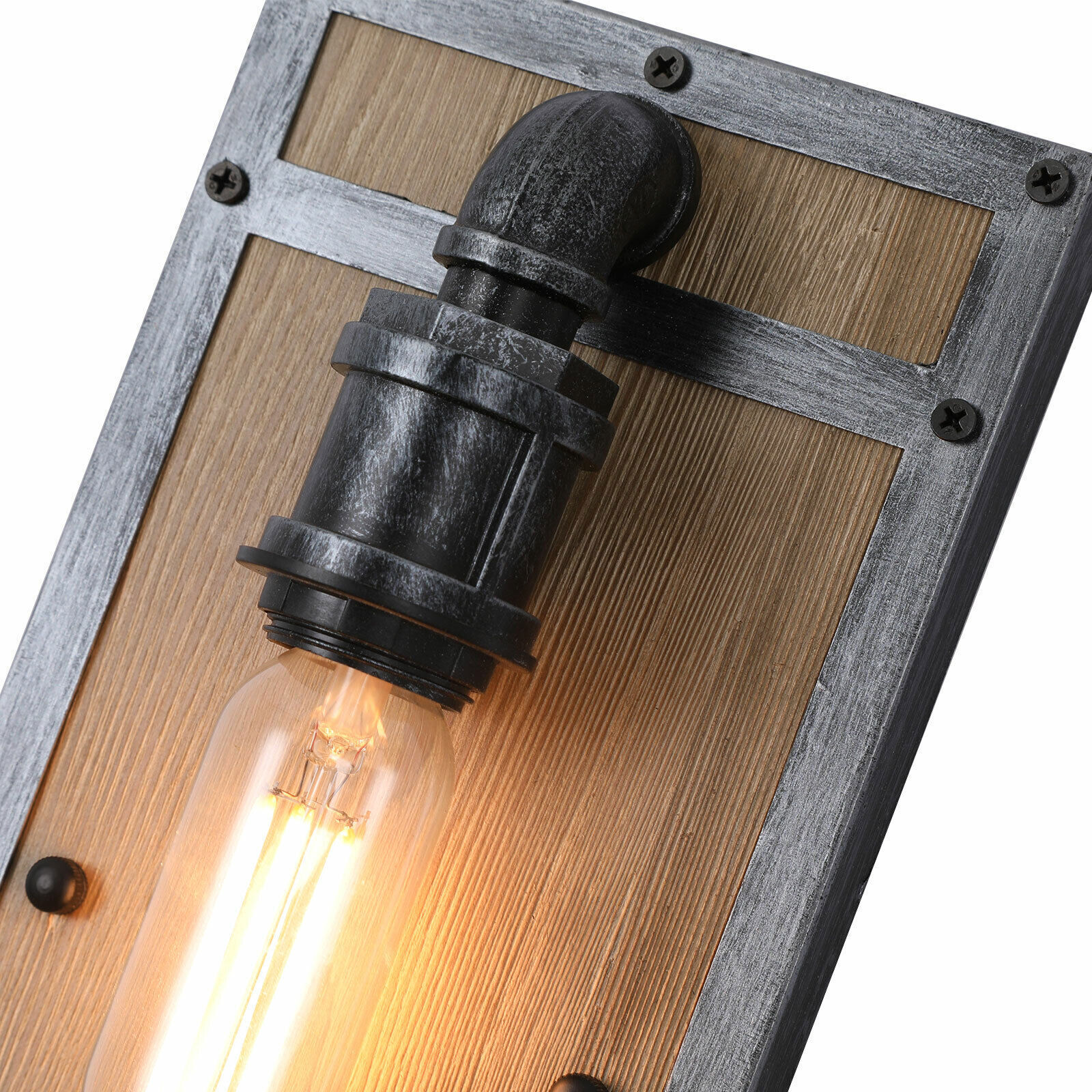 Farmhouse Wall Light Fixture Sconce Vintage Industrial Rustic Metal Wall Lamp