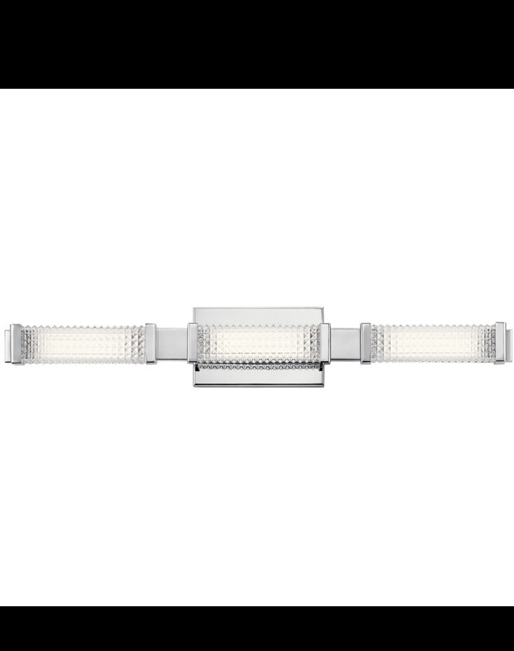Elan Vanity Light 85083CH Ammiras 30 Ammiras Bath Chrome Finish 30.5W Fast Ship