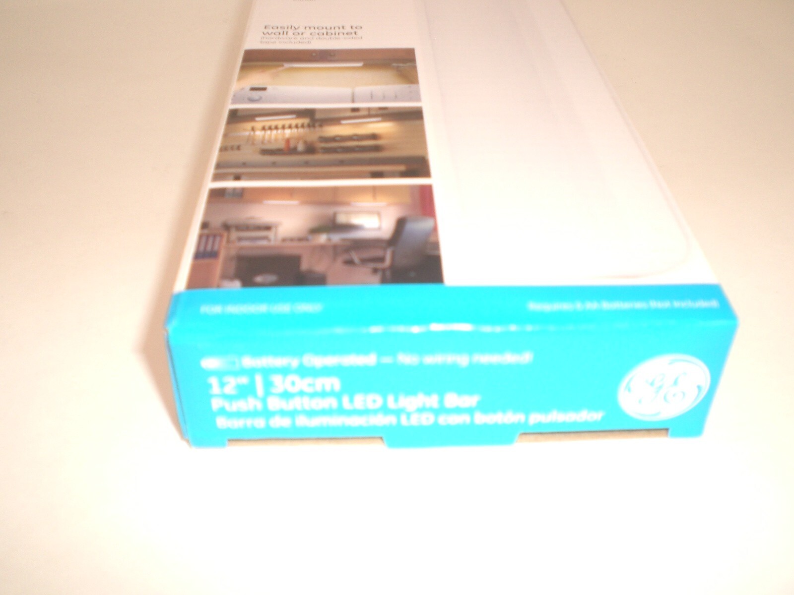 GE 12» PUSH BUTTON LED LIGHT BAR BATTERY OPERATED