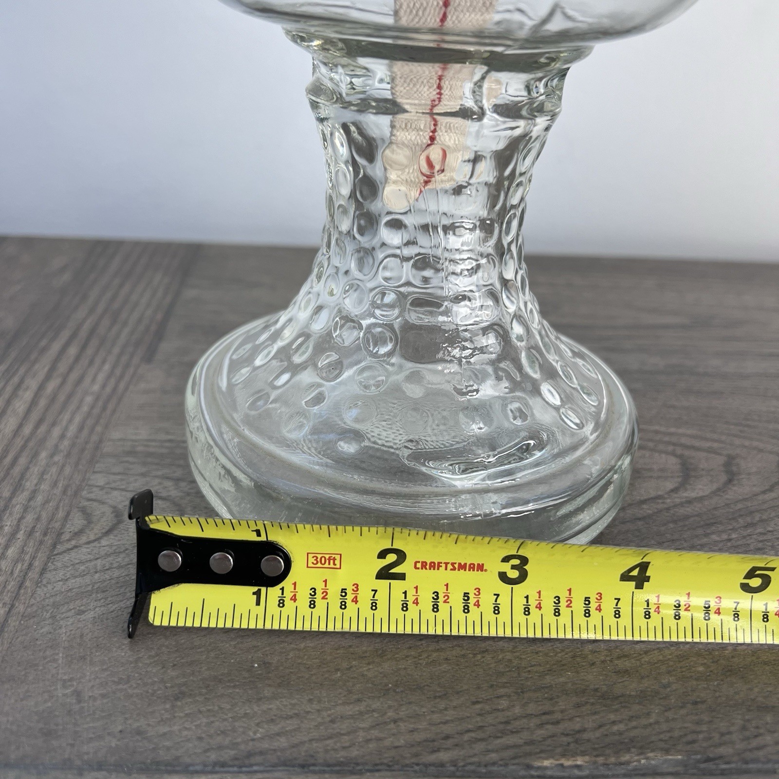 Vintage Wall-Mounted Oil Lamp Sconce | Etched Glass & Wood | Primitive Lighting