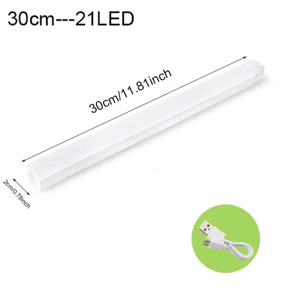 USB Rechargeable LED Motion Sensor Cabinet Magnetic Wireless Indoor Night Light