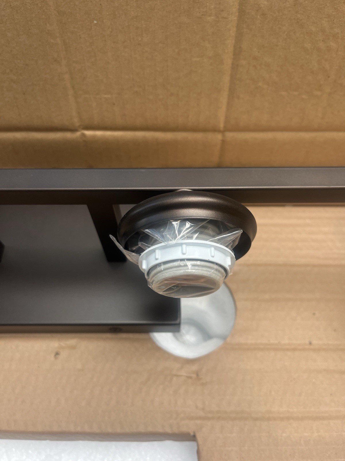 CAPITAL Lighting 4 Light Vanity Fixture Burnished Bronze-8404BB-202 NEW In Box
