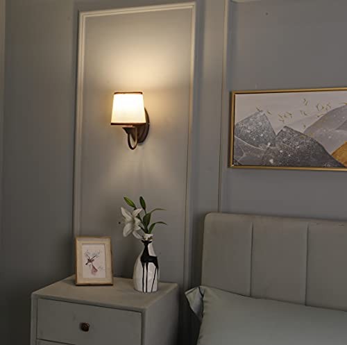 12V LED RV Wall Sconce with On/Off Switch (LED Bulb Included), Round Shape
