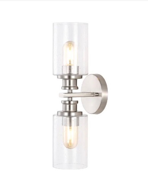 JONATHAN Y Lighting JYL7577 Jules Edison 2 Light 17″ Tall LED