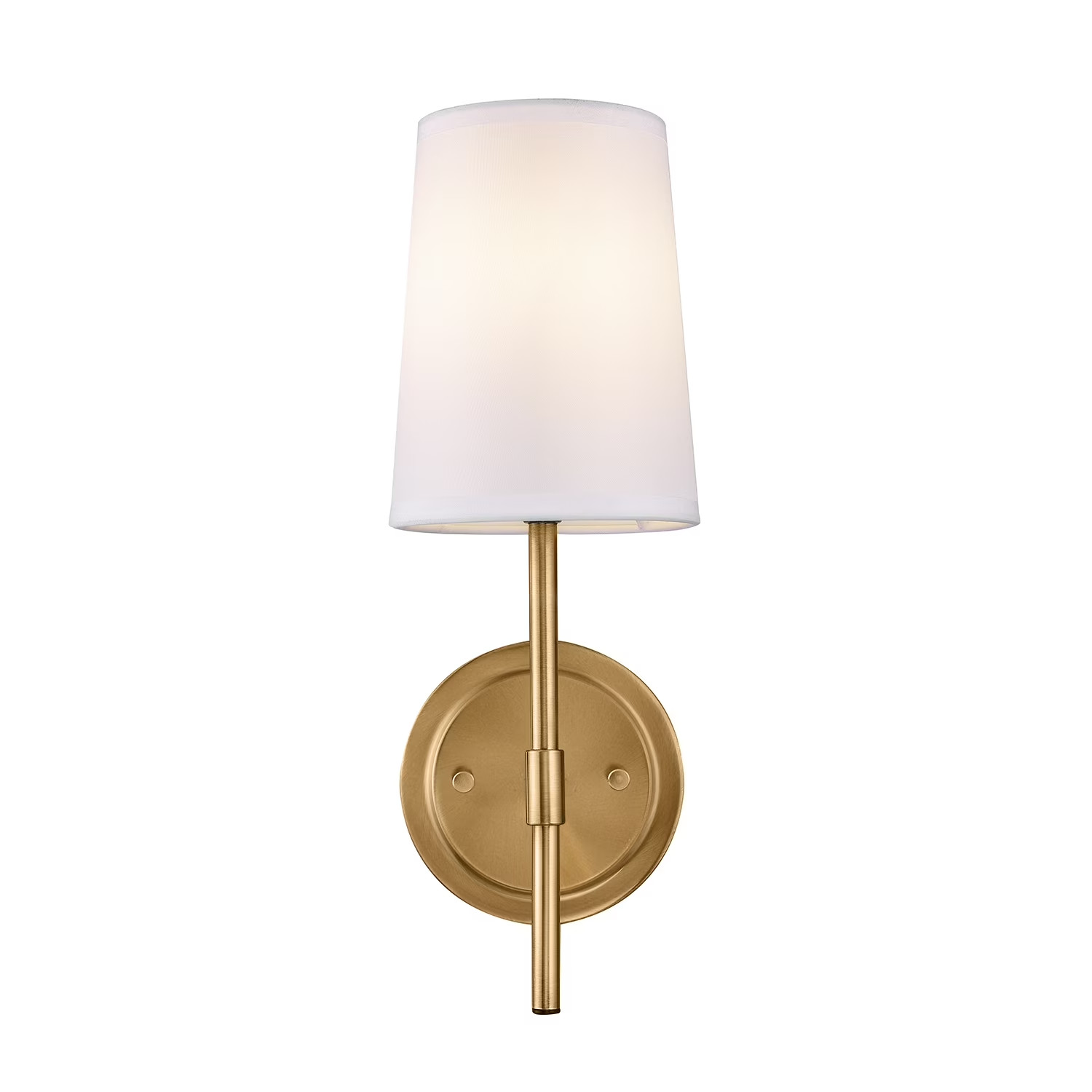 Better Homes & Gardens Energy Efficient LED Burnished Brass Indoor Wall Sconce