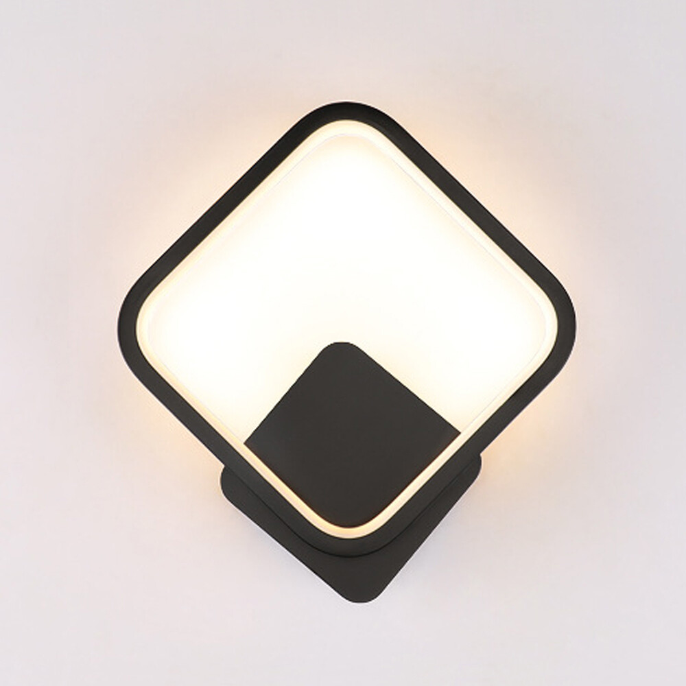 13W LED Wall Sconces Fixture Light Hotel Bedside Hall Indoor Lighting Square New