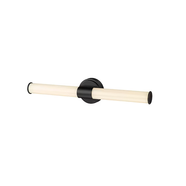 Millennium Lighting 2221-MB Trumann 2 Light 24″ Wide LED Bath Bar – Matte Black