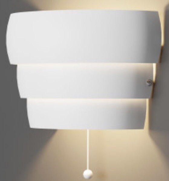 New IKEA GRONPLYM Wall Mount Lamp 3 Layer Light Hanna Klarqvist 005.071.03