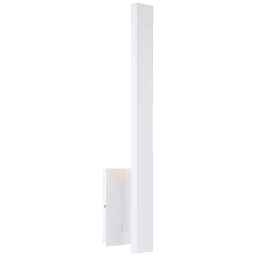 Access Lighting Haus 5 in. White LED Sconce with Acrylic Lens 62160LEDD-WH/ACR