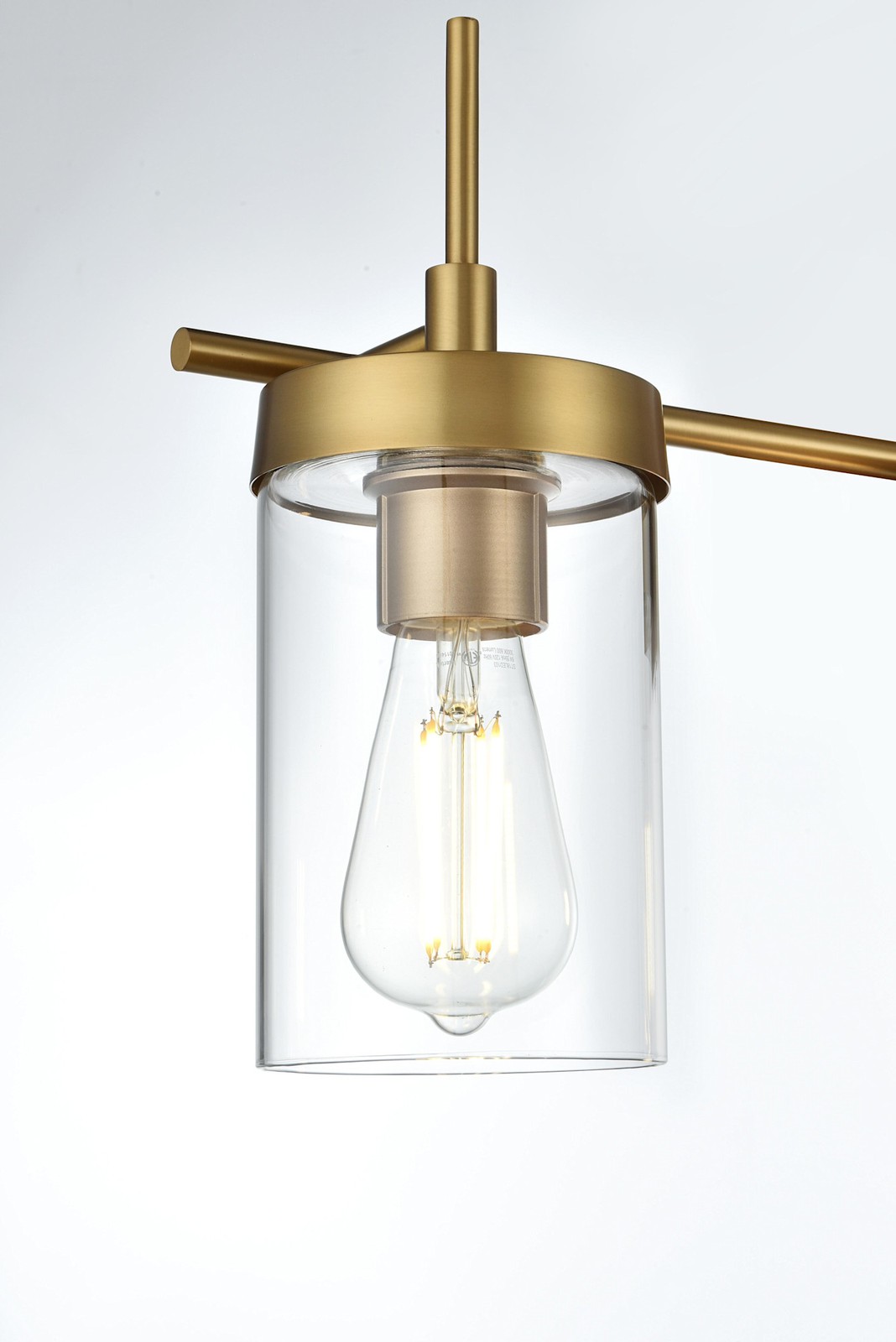 Elegant Lighting LD7319W32 Taryin 4 Light 32″W Vanity Light – Chrome