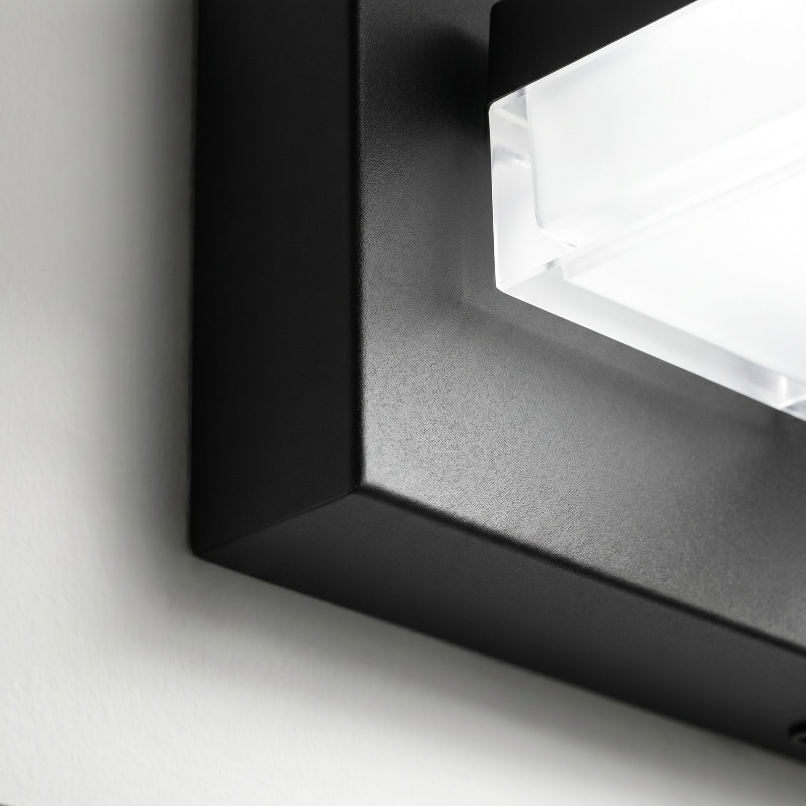 31» Matte Black Vanity Light 5 Lights LED Bathroom Mirror Wall Sconce Fixture