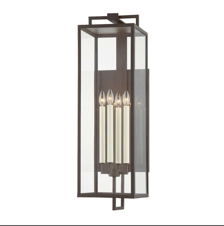 Beckham 4 Light 10 inch Textured Bronze Wall Sconce Wall Light by Troy Lighting