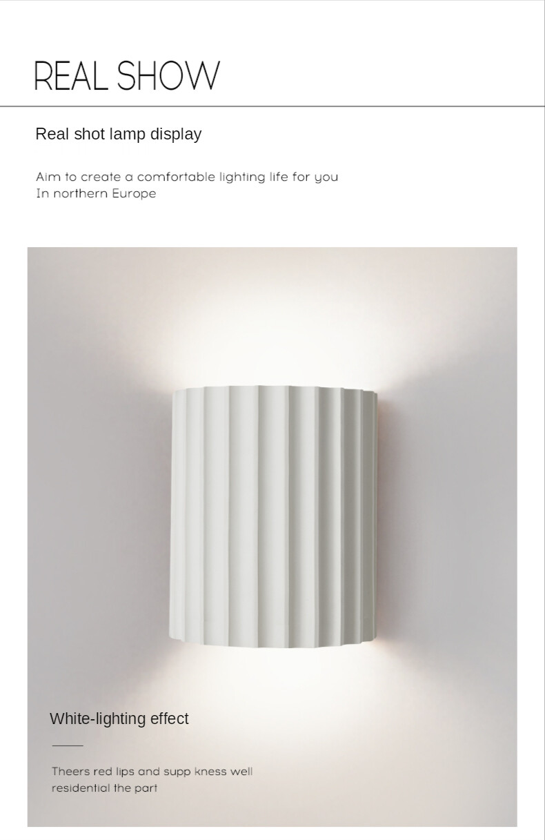 Modern LED Wall Light G9 Bedroom Bedside Staircase Porch Living Room Lighting