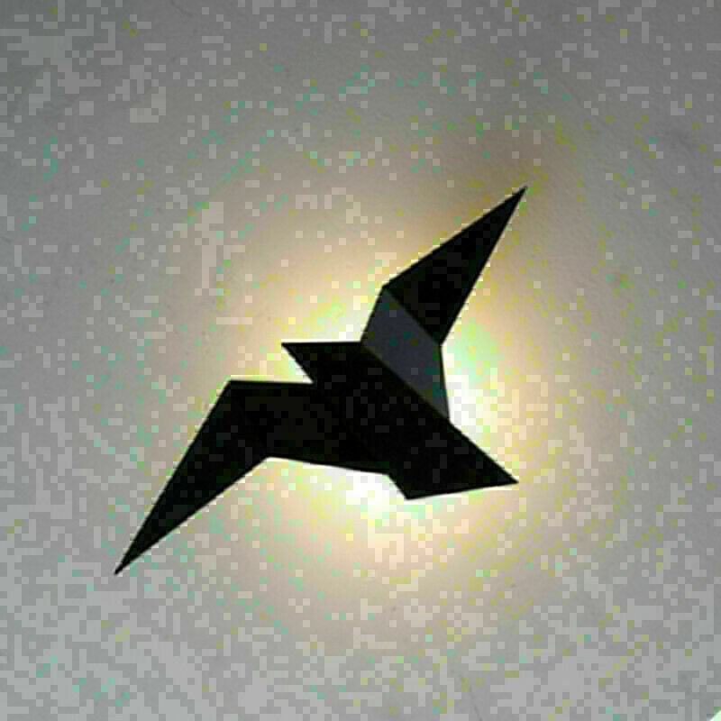 Modern Bedside Wall Lamp LED Bird-Shaped Light For Bedroom Staircase Living Room