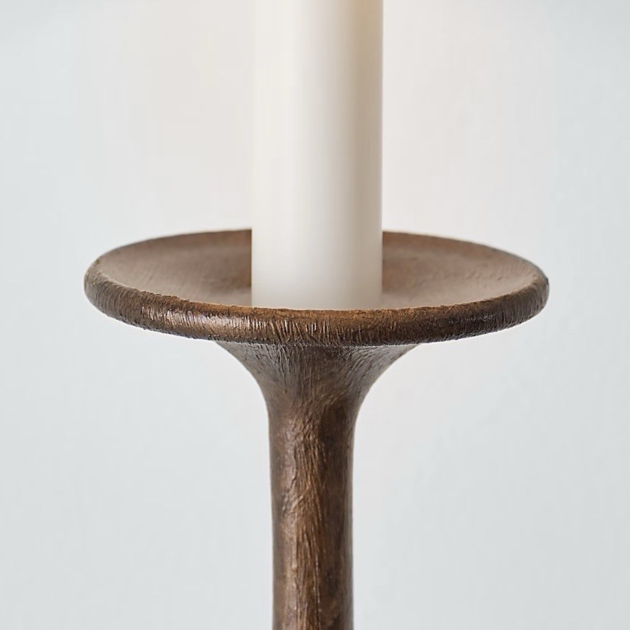 Visual Comfort JN2080ABL-L Catina Large Tail Sconce Bronze & White Linen Shade