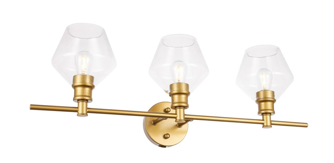 Dining Room Bedroom Bathroom Vanity Wall Sconce Light Fixture Glass Shades 28″