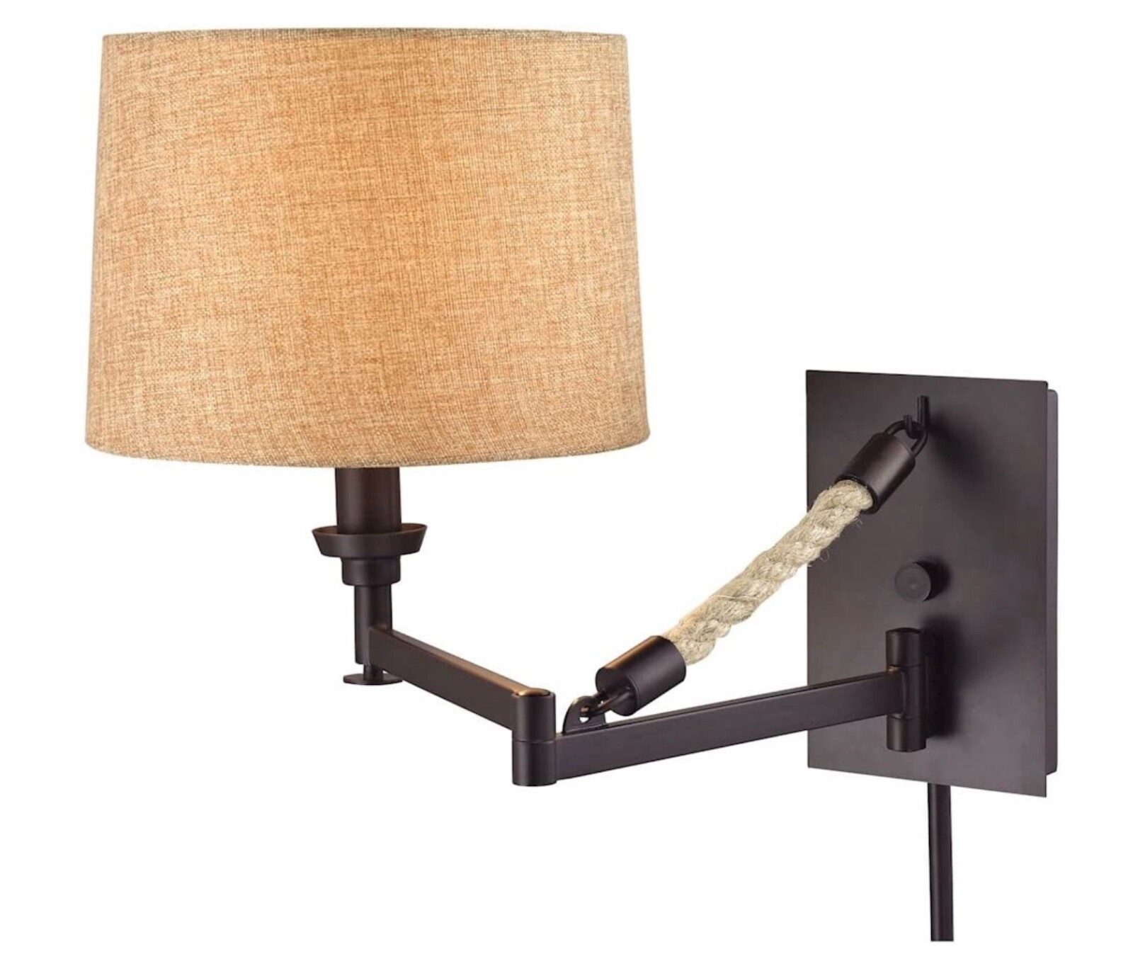 ELK Lighting 63060-1 Close-to-Ceiling-Light Wall Mounted Fixture Bronze New
