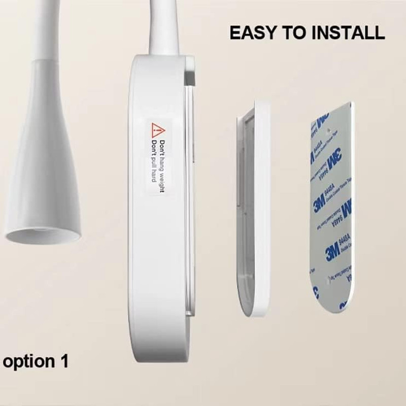 LED Wall Mounted Reading Light Set with Installation Accessories – 1 Lamp