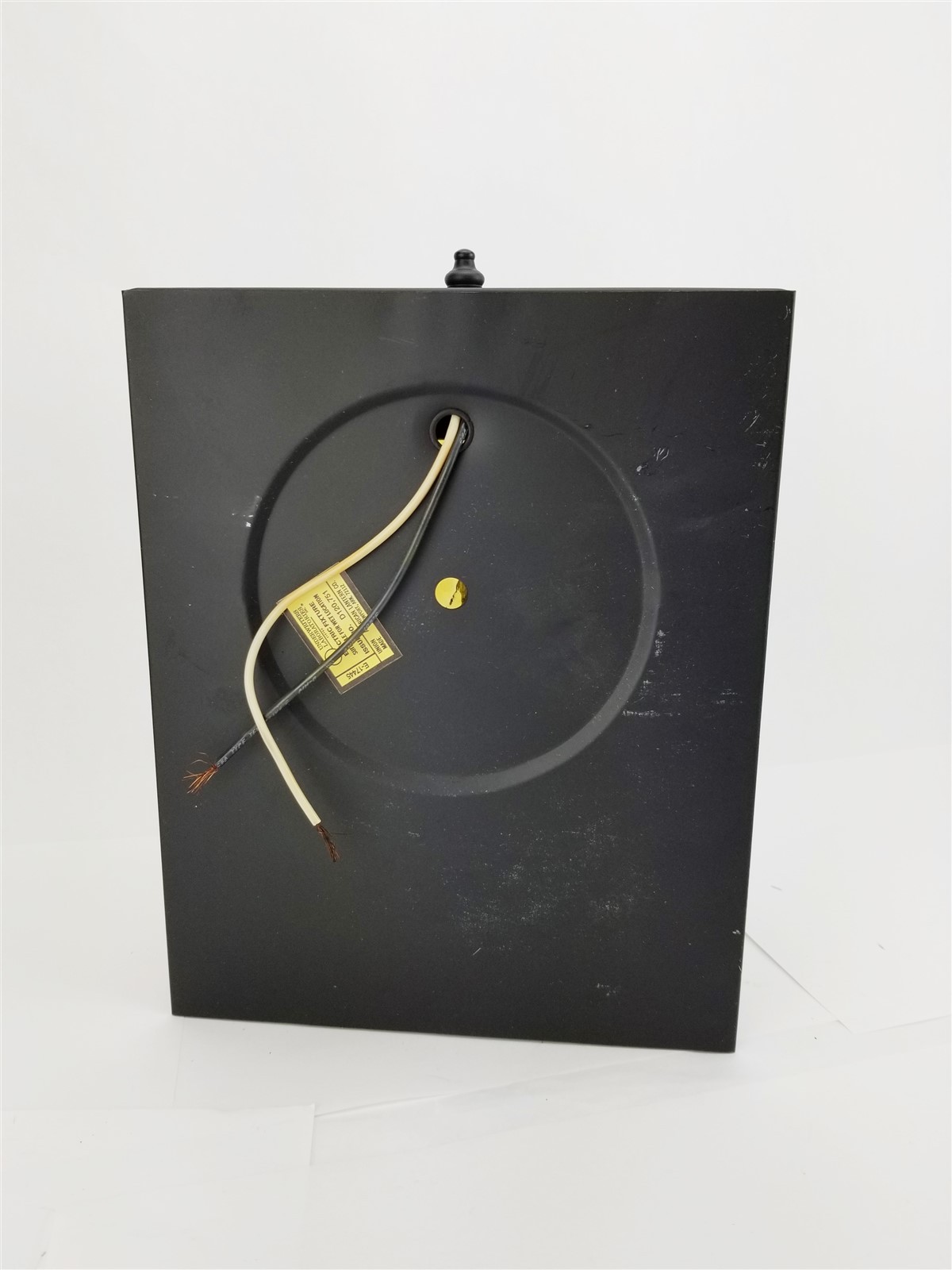 American Lantern 670 Wall Sconce Black/Amber Vintage 10.75″ x 7.5″ x 7.5″