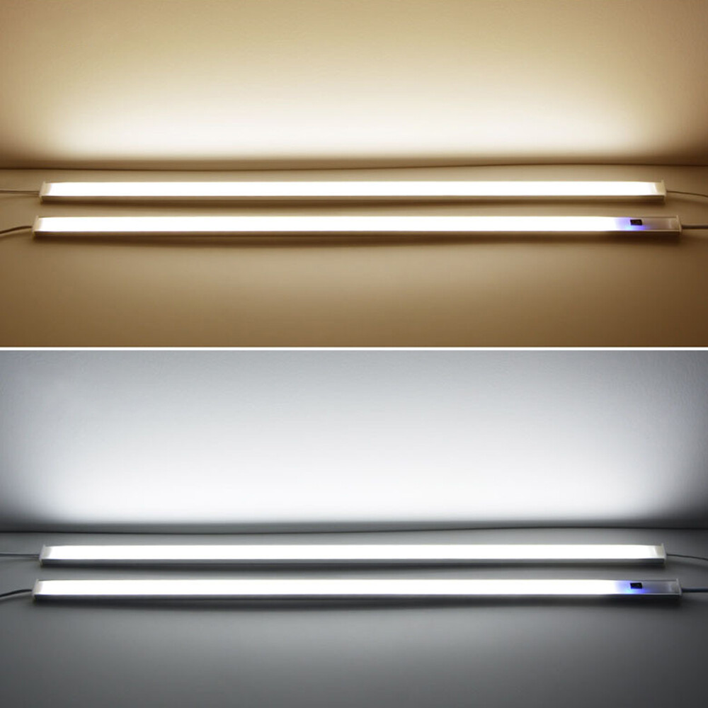 3/4/5 Pcs LED Under Cabinet Light Kitchen Shelf Counter Light Hand Sensor Lamp
