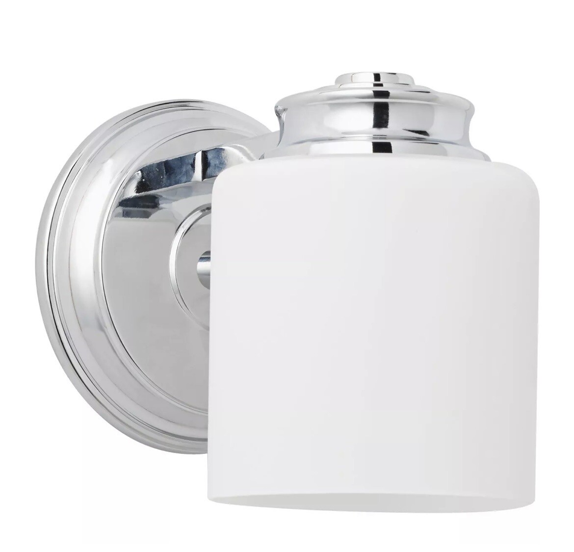 Home Impressions Crawford 1-Bulb Polished Chrome Bath Light Bar