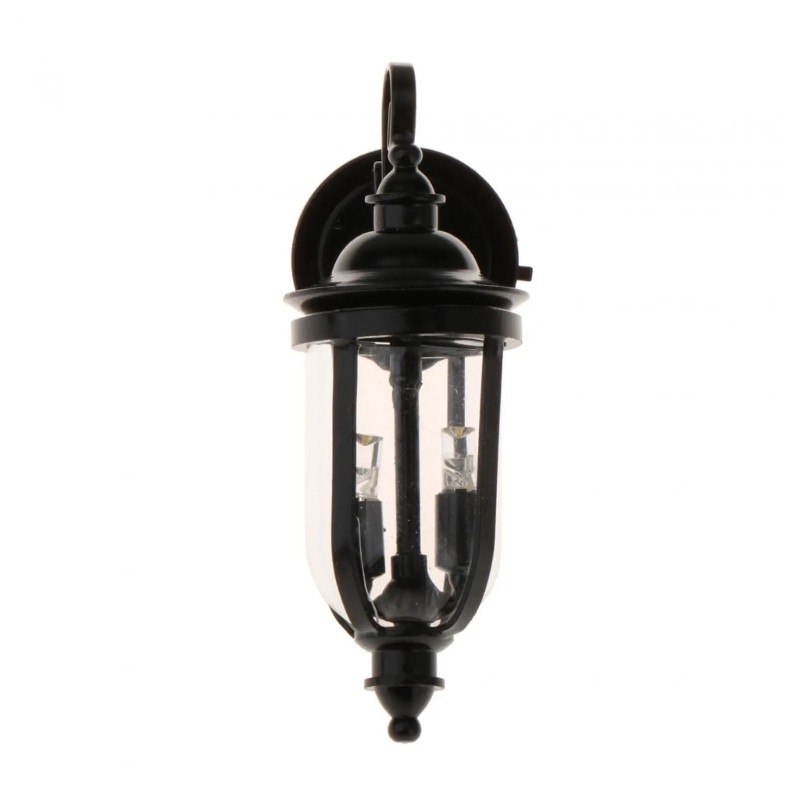 Dollhouses Wall Sconce 1/12 Scale Miniature Wall Lamp Garden Lighting