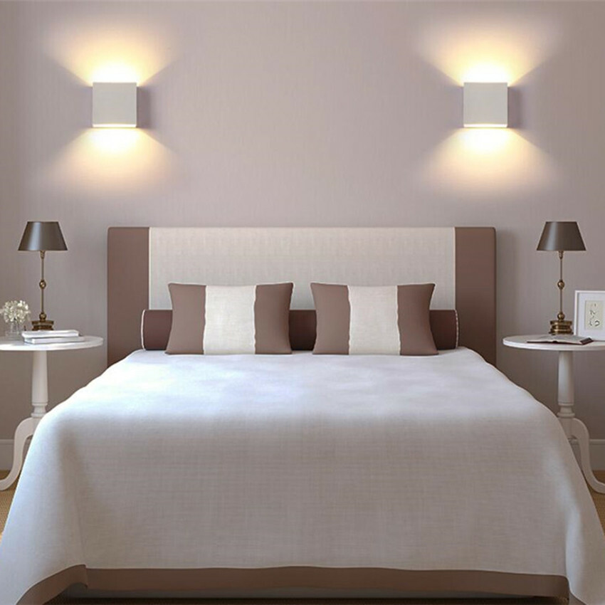 1/5/10x Dimmable 6W LED Wall Light Up Down Indoor Sconce Lamp Light Fixture HRM