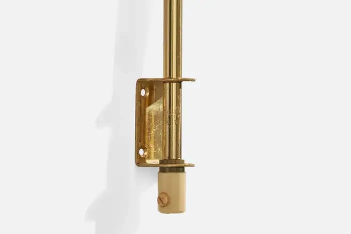 Colombocreationz, Wall Light, Brass, Metal, India, 1950s