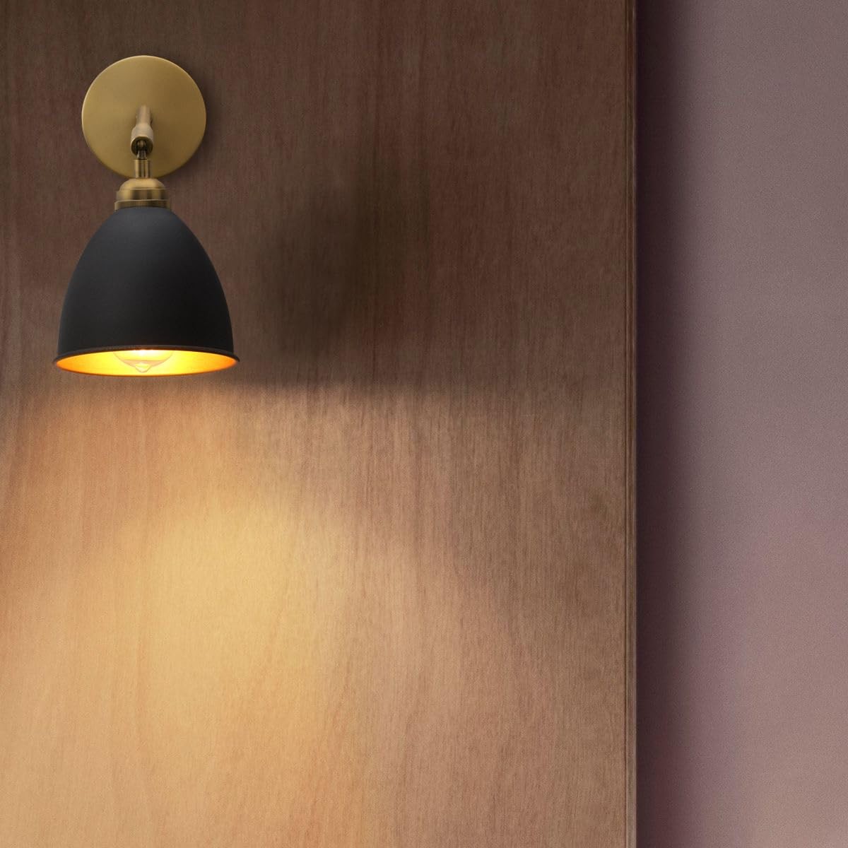 Vintage Wall Sconce Bookcase Light, 1-Light Dimmable On Off Switch Industrial…