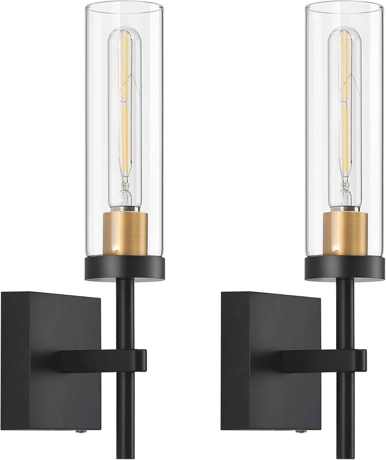 Elegant Wireless Wall Sconces Set of 2 – Rechargeable & Dimmable for Any Room
