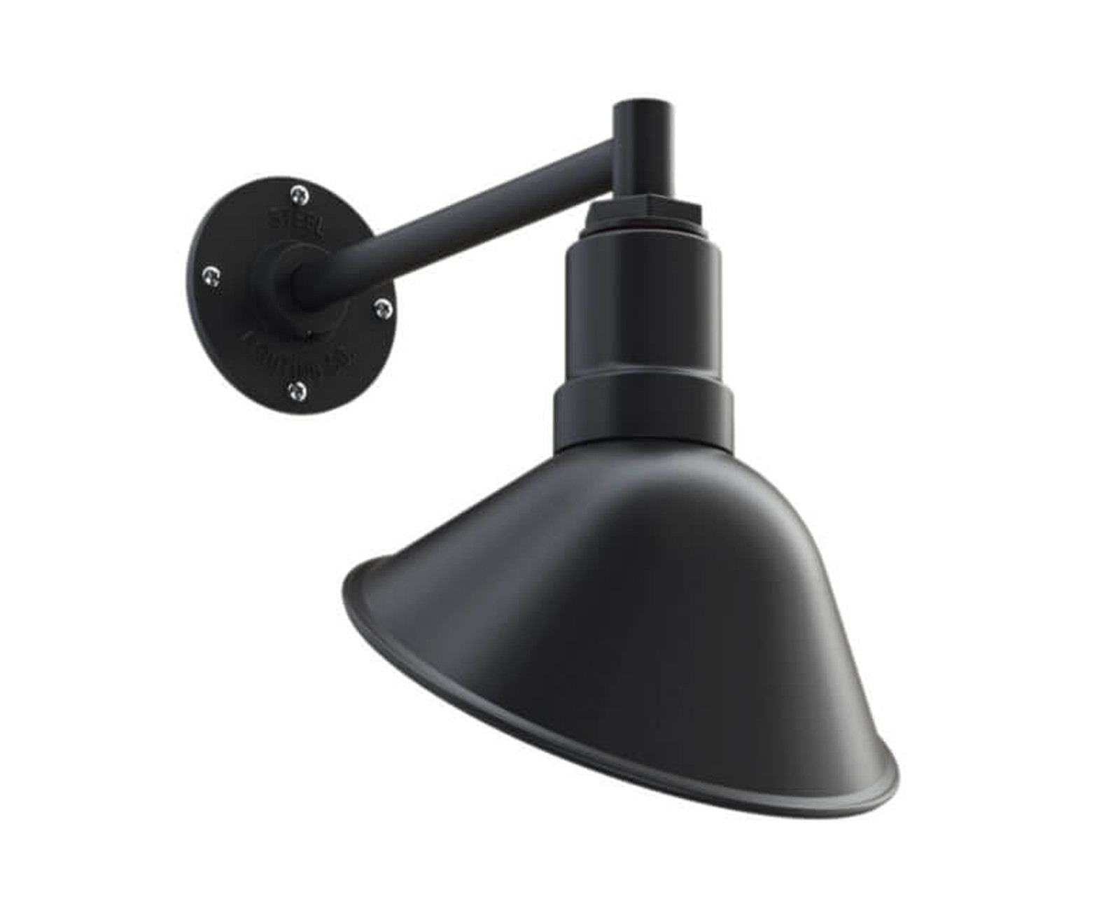 The Venice – Steel Lighting Co. – Small Straight-Arm Barn Light/Sconce