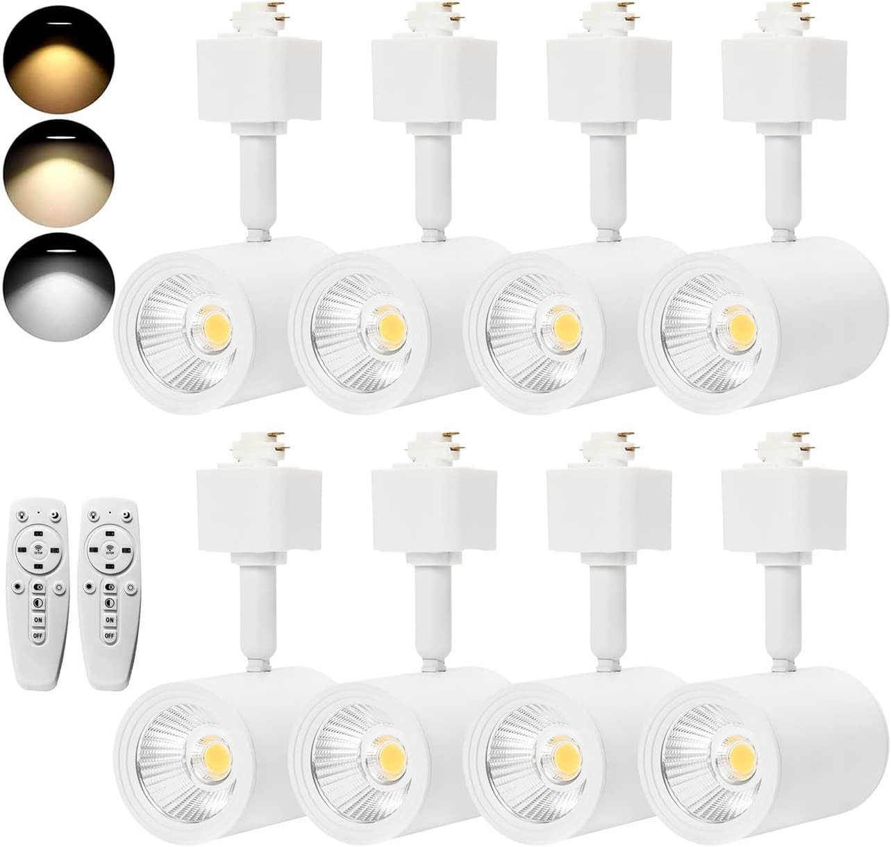 Lmaadri 12W Track Lighting Heads, LED Dimmable H Type Track Lighting fixtures…