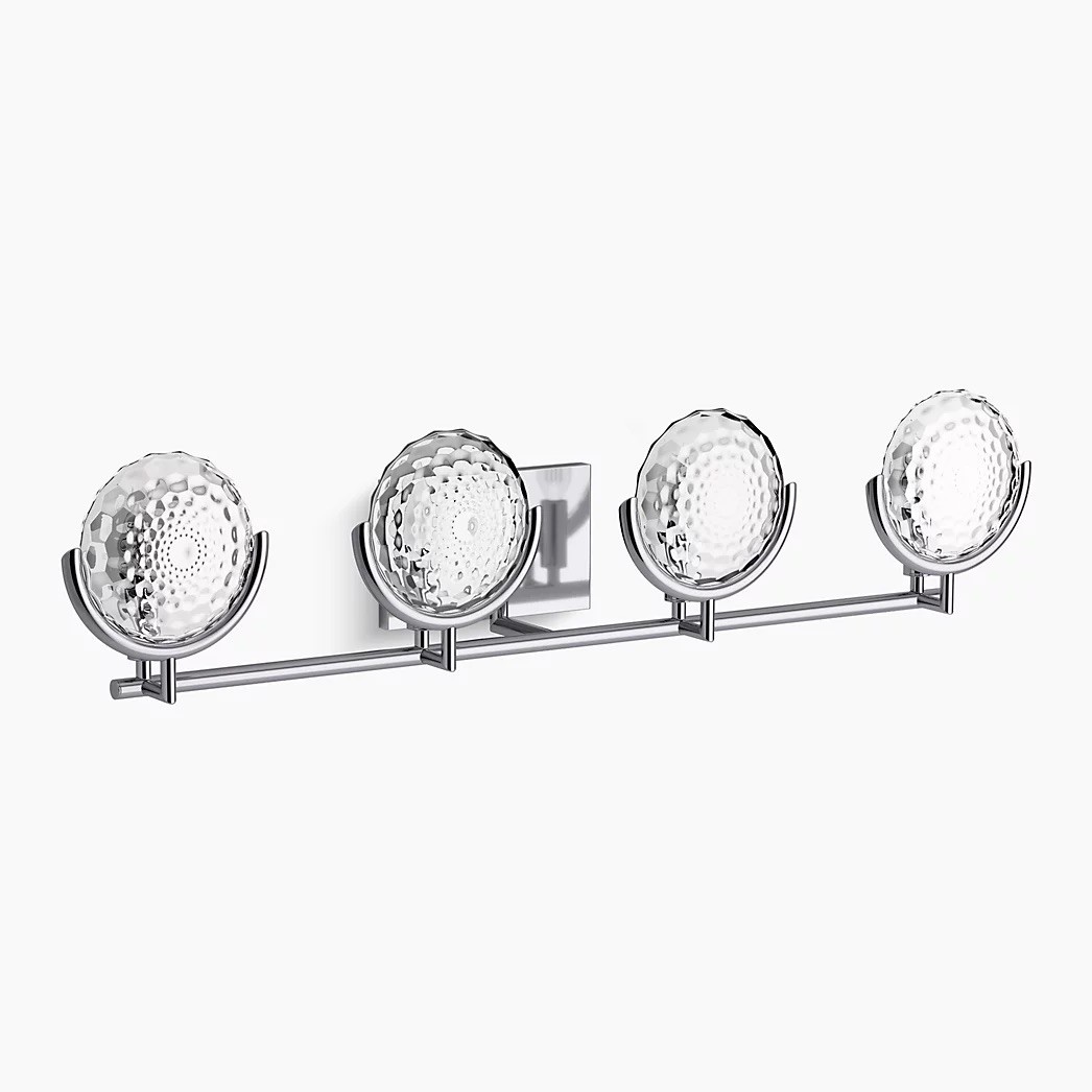 Kohler 29378-SC04B-CPL Arendela 4 Light Sconce Polished Chrome