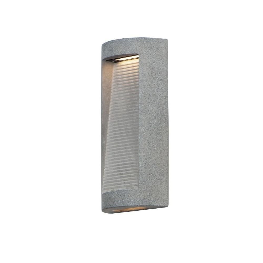 ET2 Boardwalk8W 2 LED Medium Outdoor Wall Mount7.75 Inches Wide by 16.25