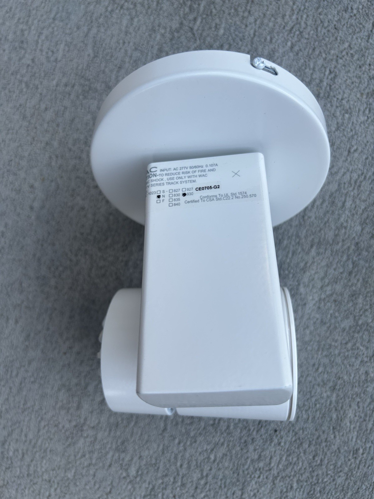 Lot Of 3 WAC Lighting MO-1023N-930-WT Exterminator II-22W 18D 3000K 90CRI 1 LED