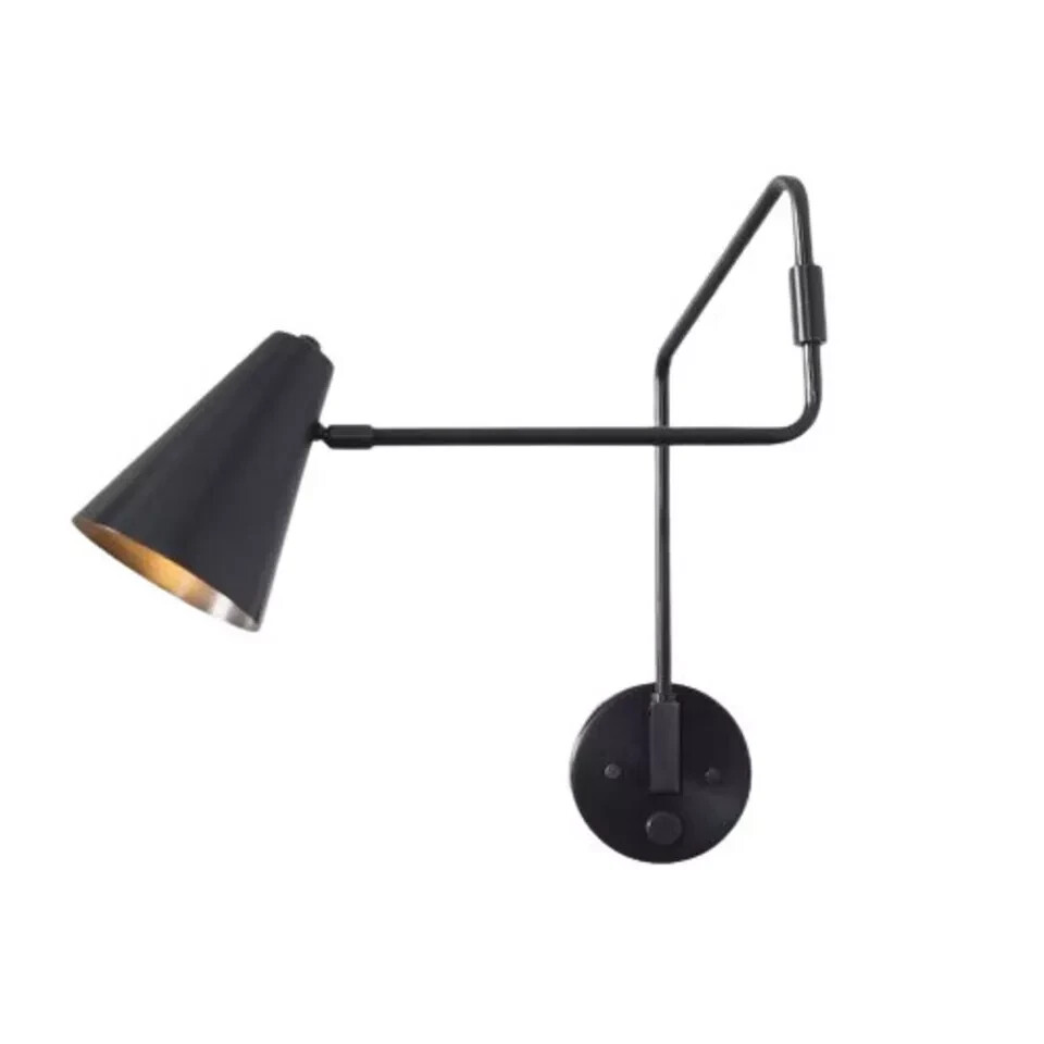 Wall Sconce Mid Century Modern Brass 1 Light Articulated Stilnovo Style