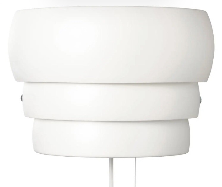 New IKEA GRONPLYM Wall Mount Lamp 3 Layer Light Hanna Klarqvist 005.071.03