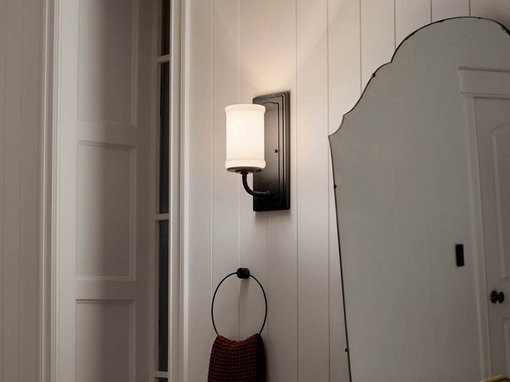 Vetivene – 1 Light Wall Sconce In Homestead Style-12 Inches Tall and 6.25 Inches