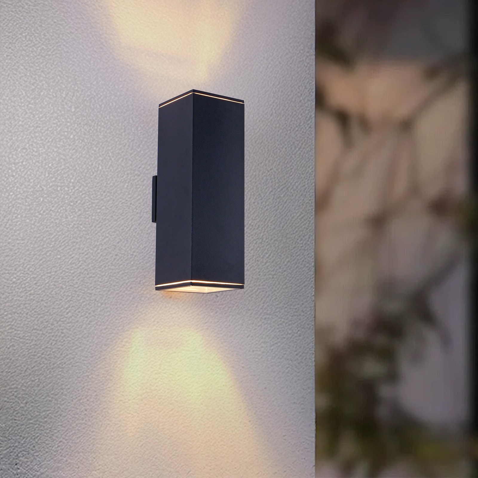 2 Pack 18″ Wall Lamp Up Down Light Outdoor Sconce Waterproof Exterior Fixture UL
