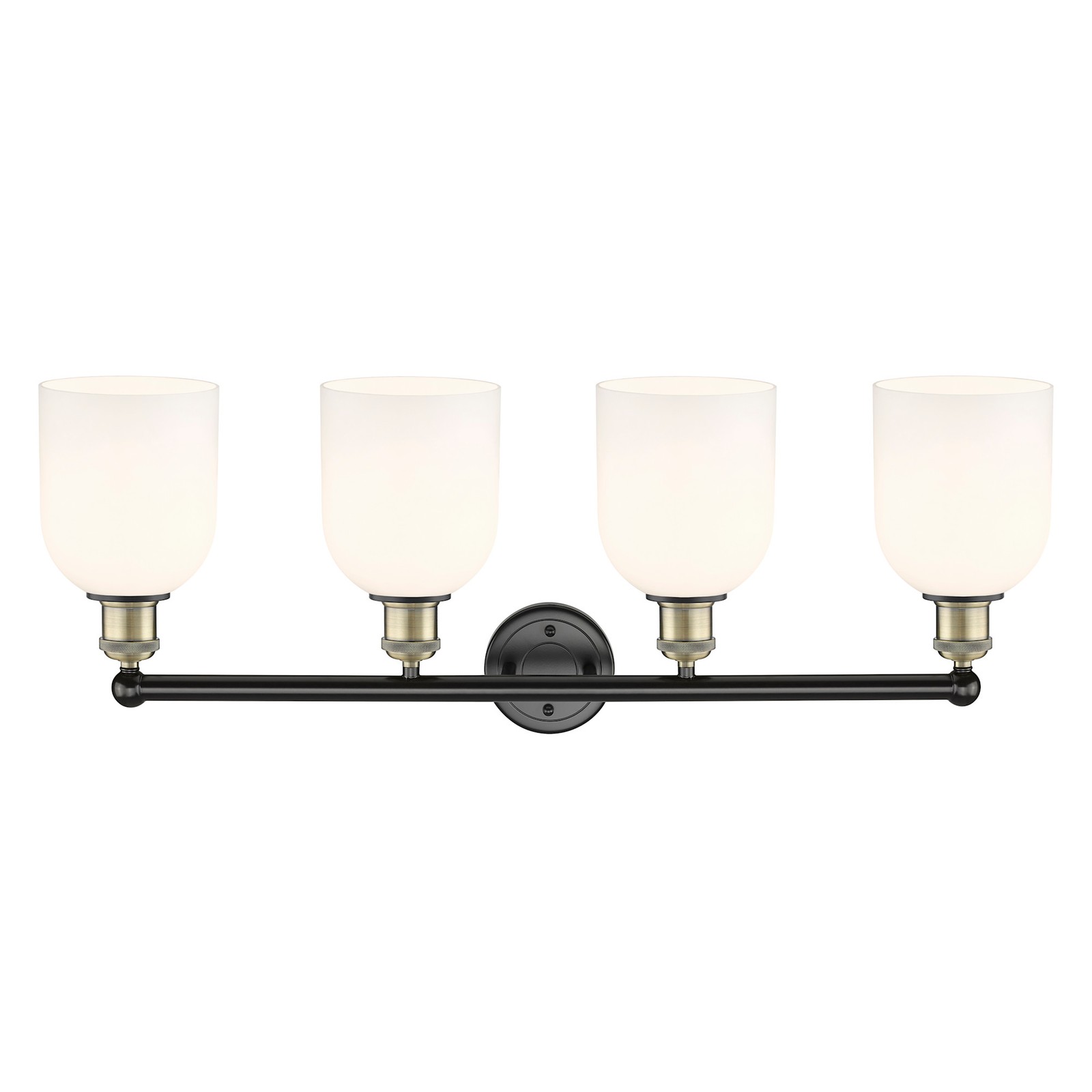 Innovations Lighting 616-4W-12-33 Bella Vanity Bella 4 Light 33″W – Oil Rubbed