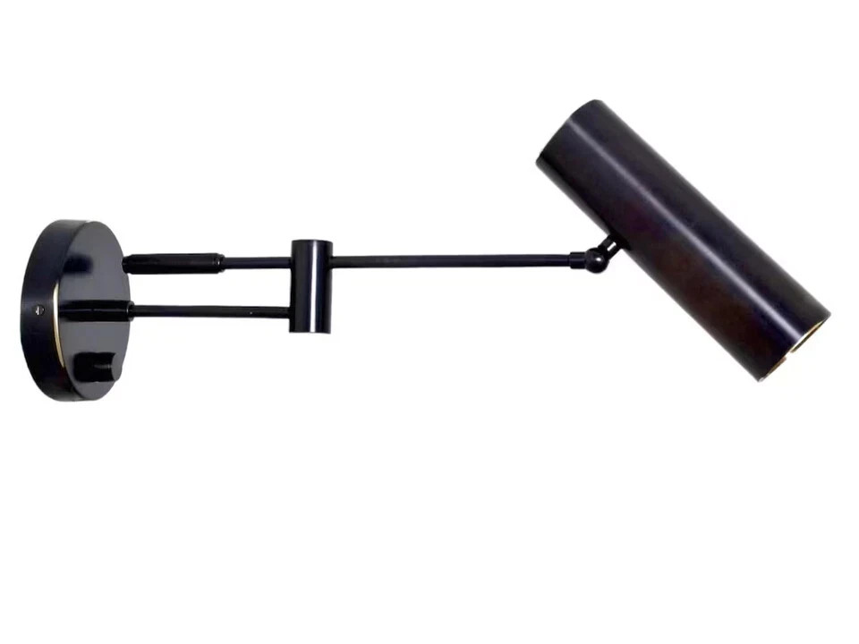 Handmade Contemporary Brass Spot Light Bedroom Reading Light Modern Wall Lamp